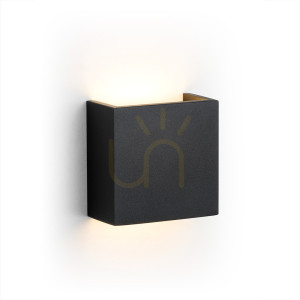 Plafond LED ARGON GENT schwarz 3000K 3W 486 lm 8359