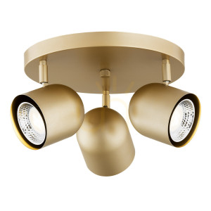 Plafond ARGON ISOLA gold 3xGU10 6249