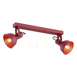 Plafond LED rot ARGON LENORA 2xE14 7173