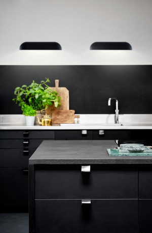 Wandleuchte Front 36 schwarz Nordlux