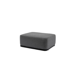 Gartensofa SIT SIT Outdoor STRAW PUF L dunkelgrau modul abnehmbarer Bezug