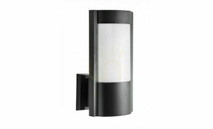 Außenwandleuchte SU-MA ELIS schwarz Aluminium/Polycarbonat TY 0651 BL