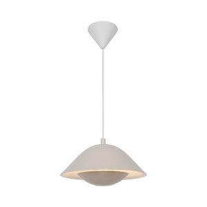 FREYA Nordlux E27 40W Metall Beige Pendelleuchte