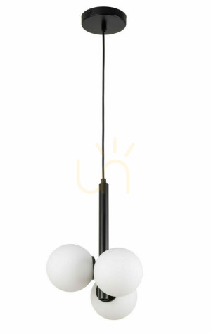 Pendelleuchte Sigma Perla 3 33486 schwarz G9 3-flammig