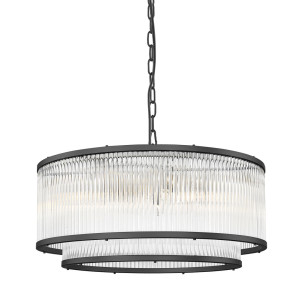 Pendelleuchte Zuma Line SERGIO P0528-06H-P7AC schwarz