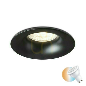 Isla Einbauleuchte Schwarz 230 V Led Gu10 15 W Ip65