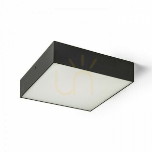 Larisa Sq 22 Dimm Ceiling Plafond Schwarz 230 V Led 20 W 3000 K.