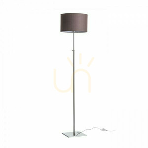 Edika Stehlampe Bronze Nickel Matt 230 V E27 42 W.