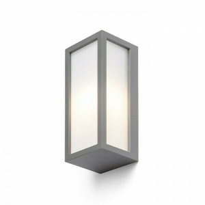 Wandleuchte Durant Wandleuchte Silber Grau 230 V E27 18 W Ip54