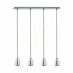 Babades Iv Chrom 230 V Gu10 4x35 W Pendelleuchte.
