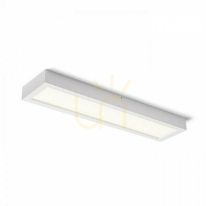 Strukturelle Led-Anbaulampe 60x15 Weiß 230 V 22 W 3000 K
