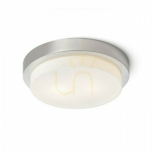 Gorra Badezimmer-Deckenleuchte Nickel Matt 230 V E14 2x40 W Ip44