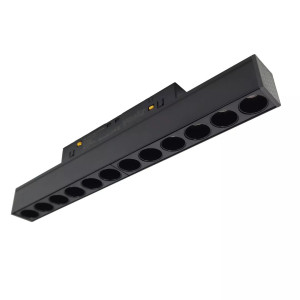 Stip 12W Magnet Line LED Spotlampe Schwarz TLV-10-12