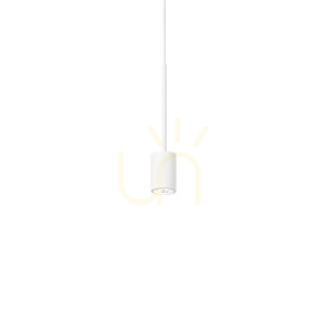 Pendelleuchte Ideallux Archimede Cilindro Weiß LED 4W 310589