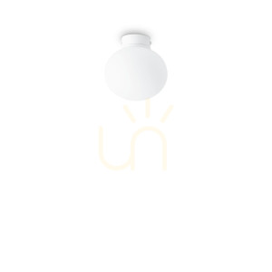 Plafond Ideallux Cotton PL1 D13 weiß G9 297750