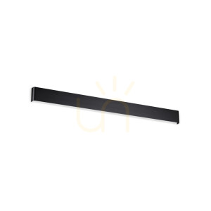 Wandleuchte Ideallux Delta AP D110 schwarz LED 3000K 287591