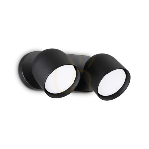 Wandleuchte Ideallux DODO AP2 Nero schwarz GX53 2-flammig 327938