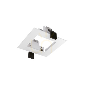 Einbauring Ideallux Dynamic Frame Square weiß Aluminium 10 cm 208725