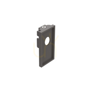 Endkappe Ideallux EGO schwarz Aluminium 267234