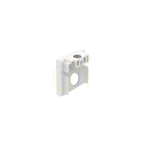 Endkappe Ideallux EGO Low Con Foro weiß Aluminium 282671