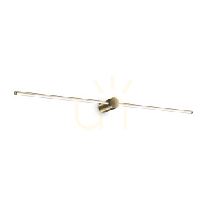 Wandleuchte Ideallux Essence FILO AP D115 Messing LED 16W 3000K 327785
