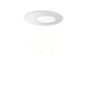 Plafond Ideallux IRIDE D50 weiß LED 18W dimmbar 312491