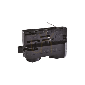 Schienenadapter Ideallux LINK Track ON-OFF schwarz 194301