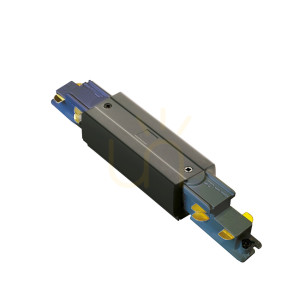 Verbindungselement Ideallux LINK Trimless Main Connector Middle DALI 1-10V schwarz 246574