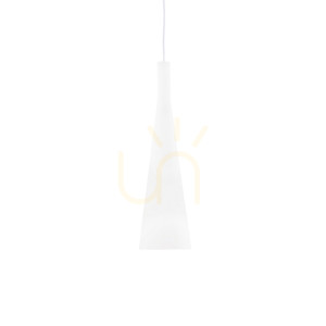 Pendelleuchte Ideallux MILK SP1 weiß Glas E27 14 cm 026787
