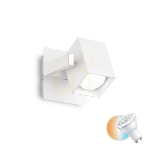 Wandleuchte Ideallux MOUSE AP1 BIANCO weiß Metall GU10 073521