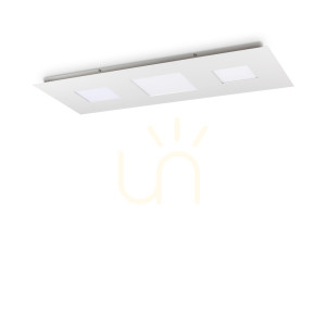 Plafond Ideallux Relax PL D110 LED 84W weiß 255941