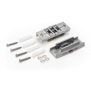 Aufbauzubehör Ideallux STEEL Kit Surface schwarz Aluminium 7,5 cm 270210