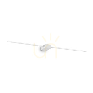 Wandleuchte Ideallux ESSENCE THEO AP D115 BIANCO weiß LED 19W 327945