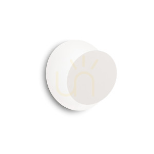 Wandleuchte Ideallux TICK AP Bianco weiß LED 7,5W Metall 238975