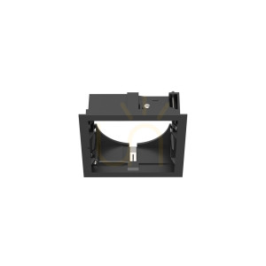 Zubehör Ideallux ZEUS Frame Trim Square schwarz 10,6 cm 323718
