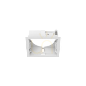 Zubehör Ideallux ZEUS Frame Trim Square weiß 10,6 cm Polystyrol 324890