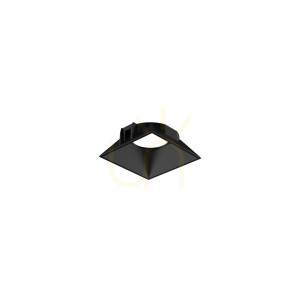 Reflektor Ideallux ZEUS schwarz 6,4 cm Polystyrol 323657