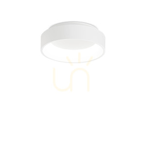 Plafond Ideallux Ziggy D030 weiß LED 21W 293776