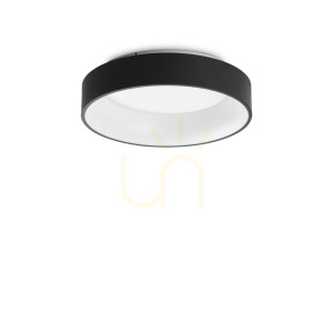 Plafond Ideallux Ziggy PL D045 weiß LED 30W 45 cm 307206