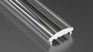 Lampenschirm für LED-Profil LUMINES BASIC PMMA 30 Linse 2 m