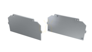 ALU-Blindstopfen für LUMINES LARGO M4 LED-Profil gerade silber