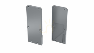ALU LUMINES UNICO Stecker + Talia M2 silber rechts