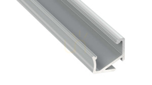 LED-Profil LUMINES Typ H silber eloxiert 1 m