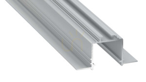 LED-Profil LUMINES Typ Subli silber eloxiert 1 m
