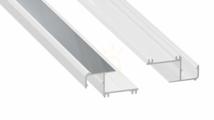 LUMINES LED-Profil Typ IPA16 weiß lackiert 2 m