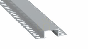 LUMINES LED-Profil Typ Hiro silber eloxiert 1 m