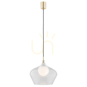 Pendelleuchte ARGON IRUN Weiß Glas E14 4268