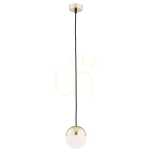 Pendelleuchte ARGON LIVIA 4031 Weiß Glas Messing IP44 E14