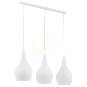 Pendelleuchte Argon SANTANA 1408 Weiß Opal 3xE27