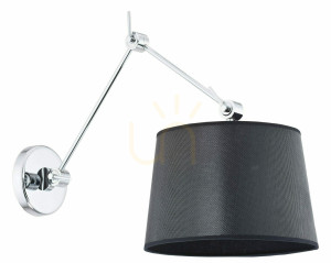 Wandleuchte ARGON ZAKYNTOS schwarz E27 3547
